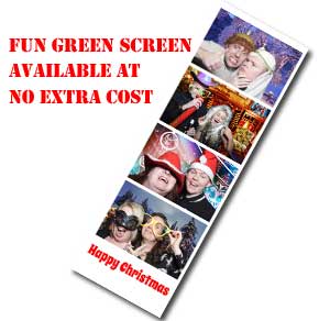 Fun Photo Booth Hire for your Company Christmas party in Leeds, Wakefield and Huddersfield