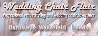 Wedding chair covers in Leeds and Wakefield